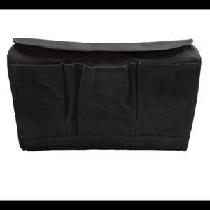 NWT Black Canvas Together Bag Insert or Clutch Bag